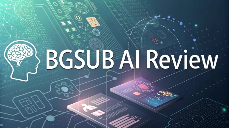 BgSub AI Review 2026: The Background Removal Tool