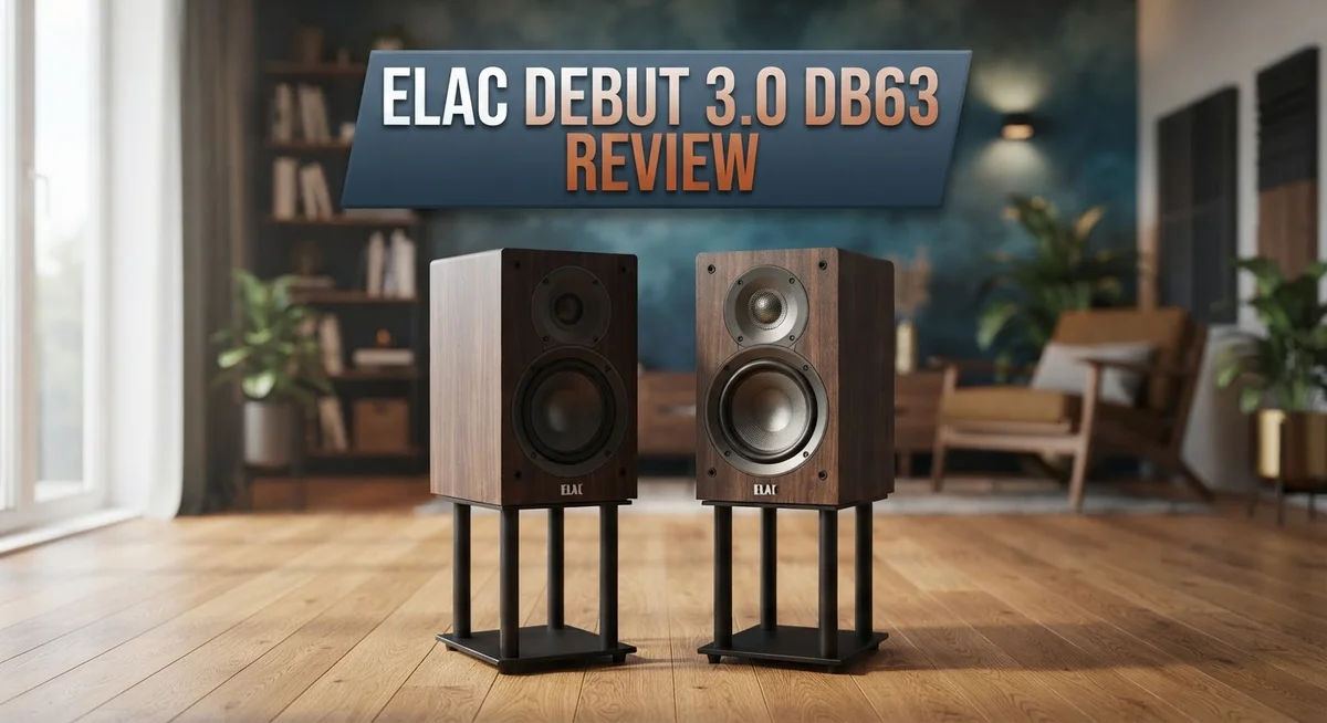 ELAC Debut 3.0 DB63 Bookshelf Speaker Review: Should You Try This?